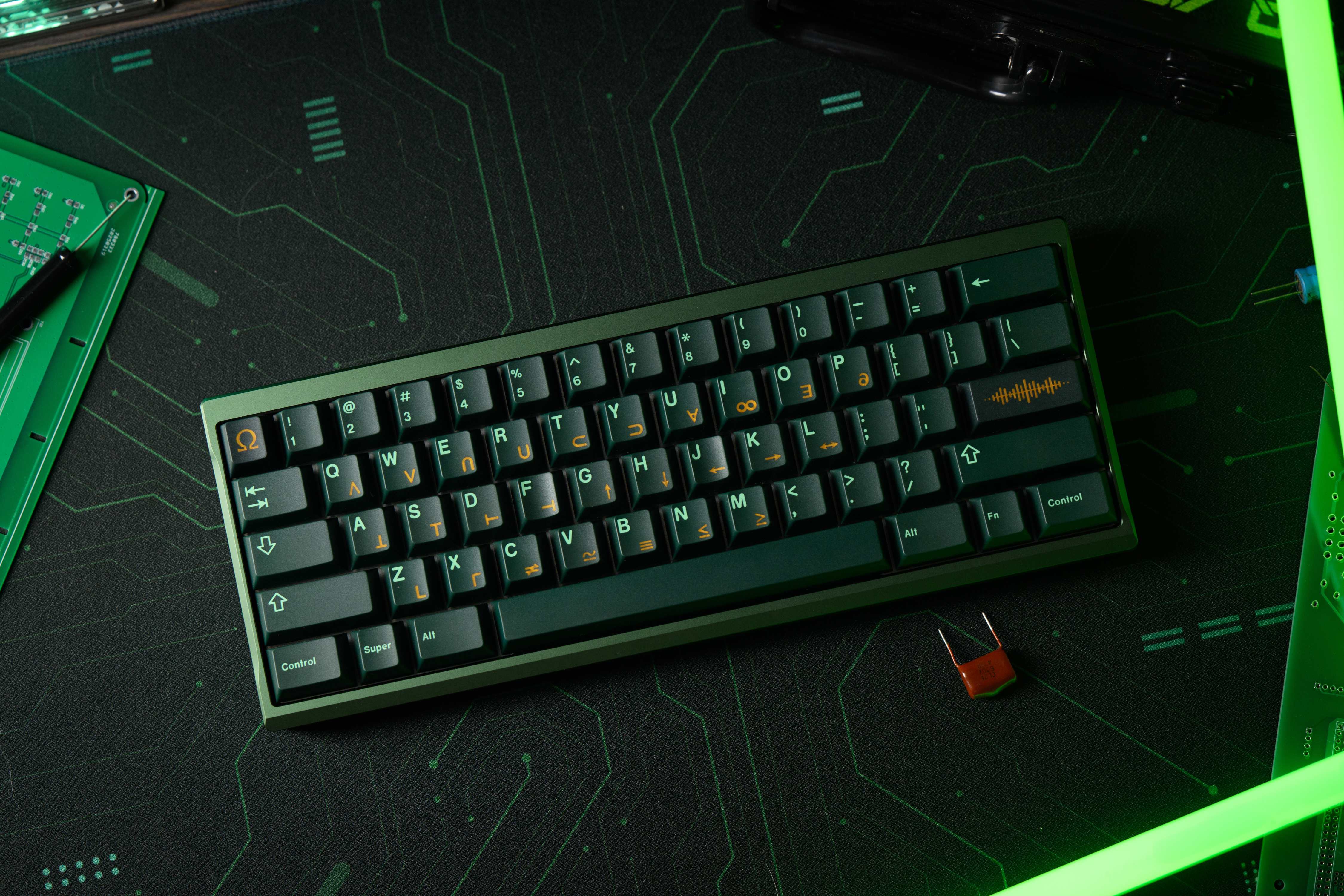 KEYKOBO OHM ABS TRIPLE-SHOT KEYCAP SET