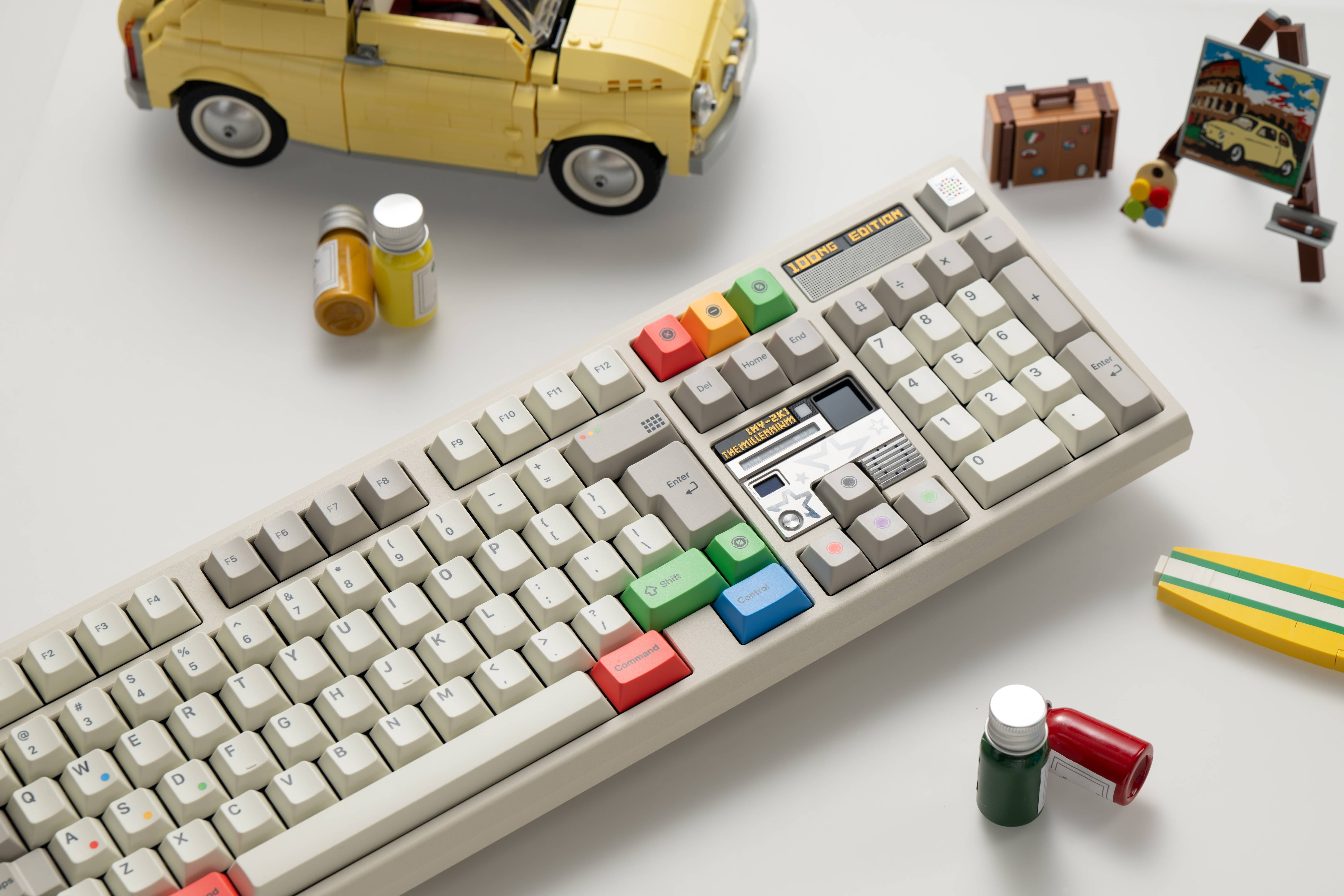 KAP Retro Lights R2 Keycap Set