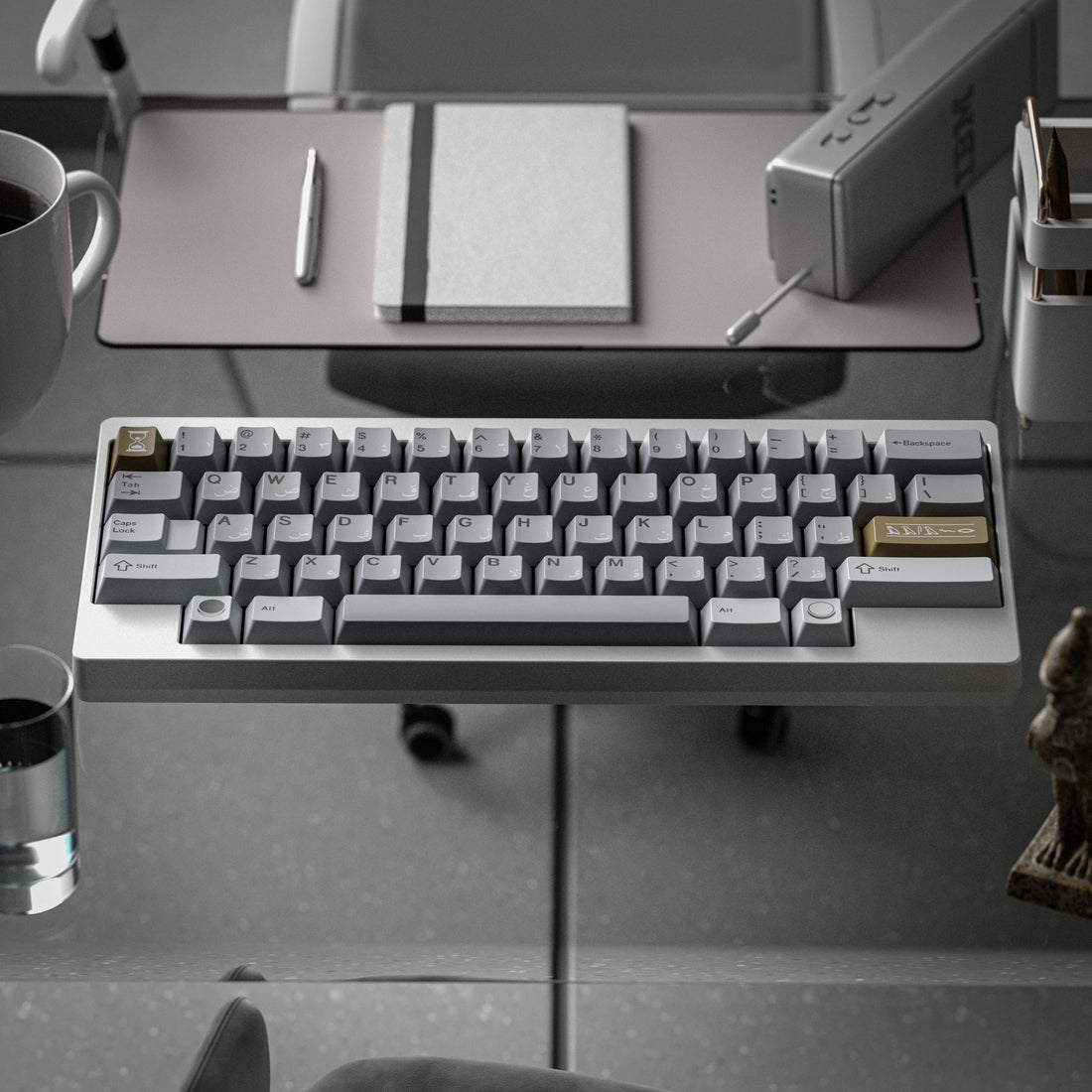 Complex Key Keyboard KEYKOBO Khonsu ABS Double-Shot Keycap Set Instock – UniKeys