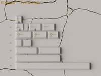 KEYKOBO Kintsugi ABS Double-Shot Keycap Set
