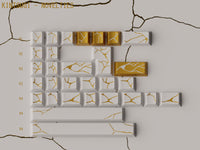 KEYKOBO Kintsugi ABS Double-Shot Keycap Set