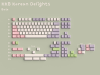 KEYKOBO Korean Delights ABS Double-shot Keycap Set - Group Buy