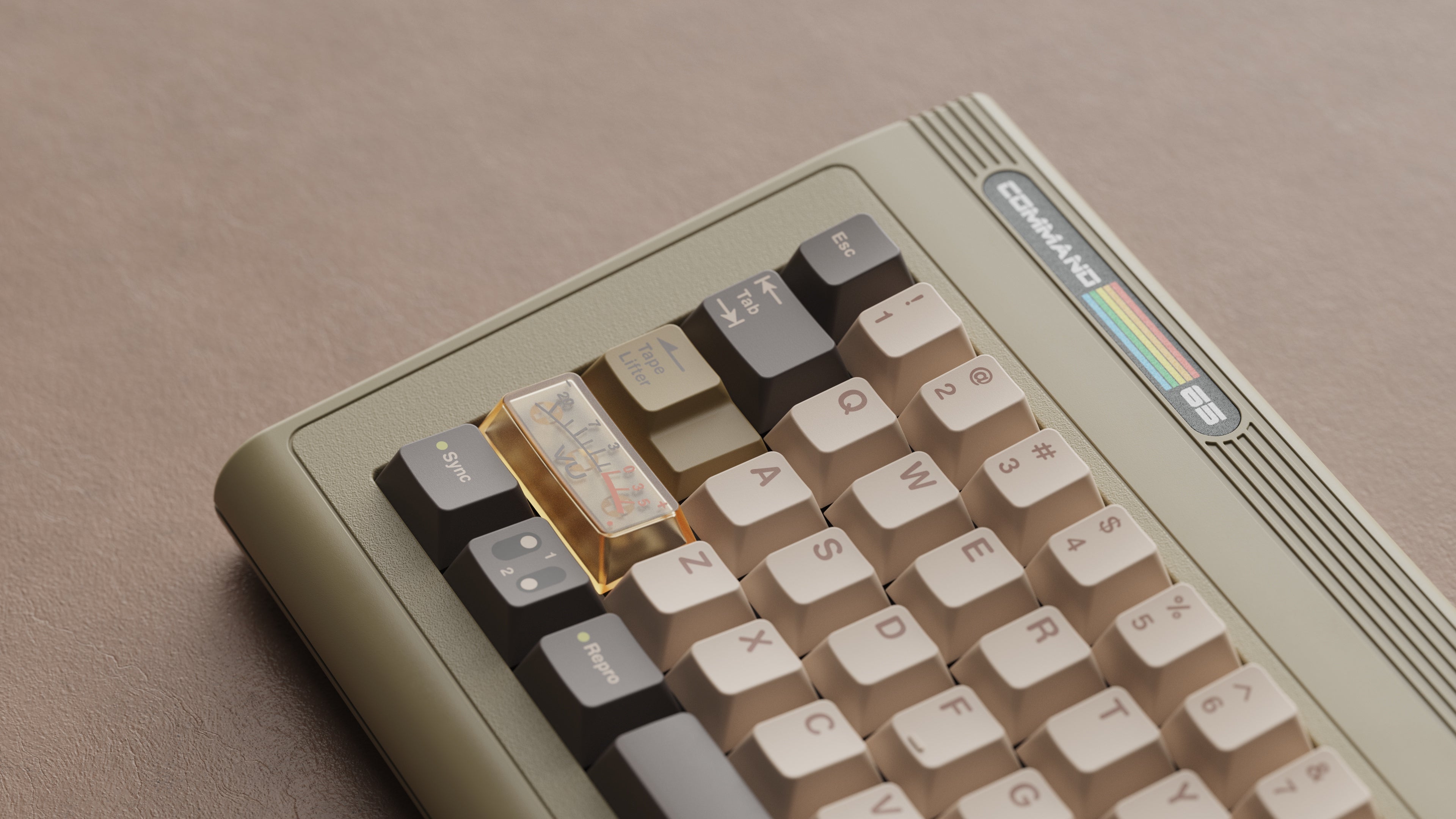 MW Reel To Reel PBT Double-Shot Keycap Set - Thumbnail 4