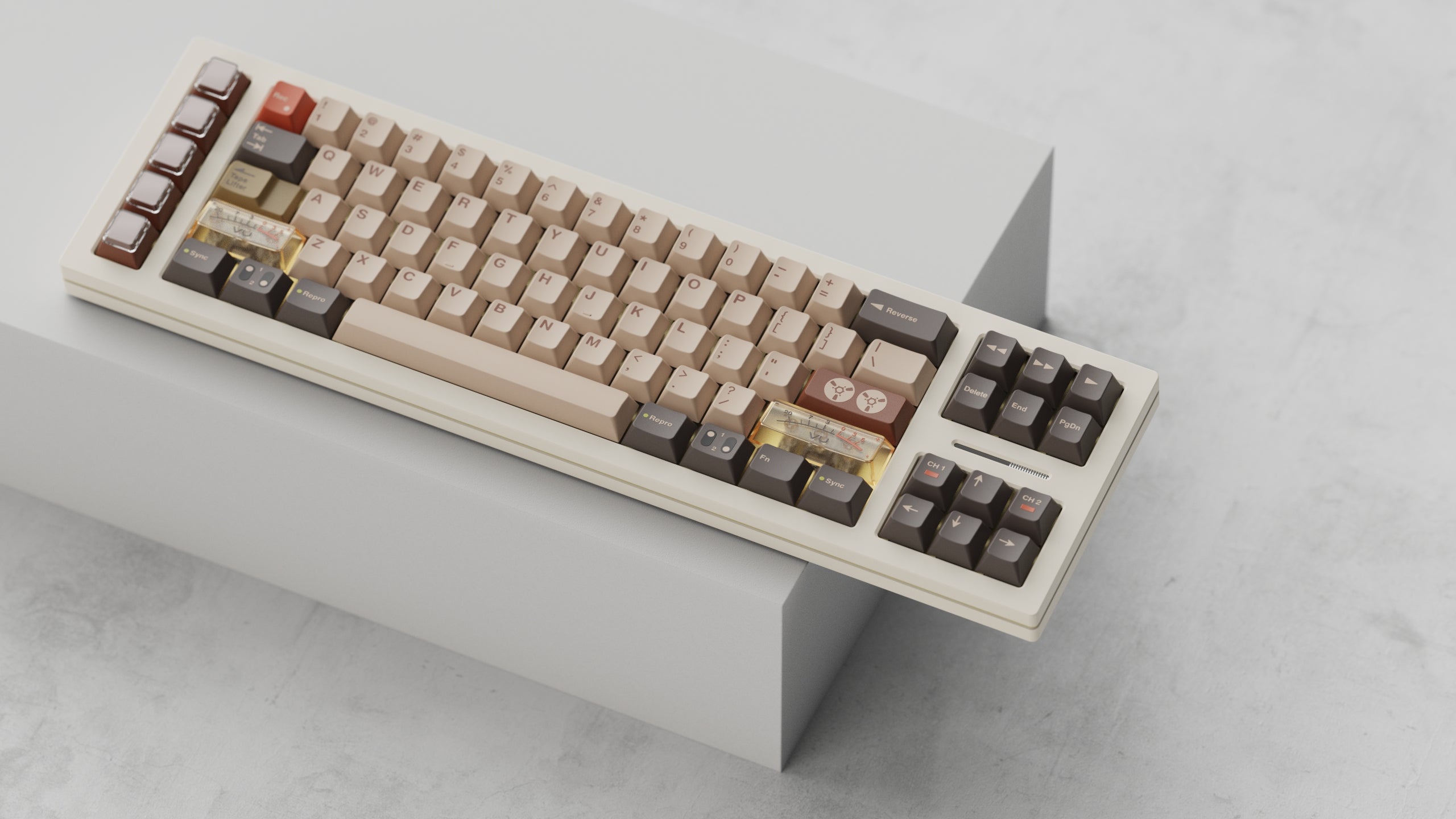 MW Reel To Reel PBT Double-Shot Keycap Set - Thumbnail 2