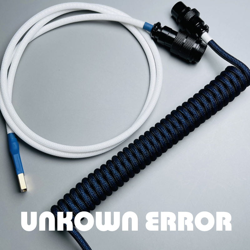 UNKNOWN ERROR COILED ARTISAN CABLE-MIDNIGHT BLUE