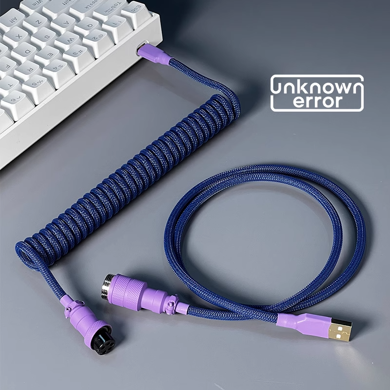UNKNOWN ERROR COILED ARTISAN CABLE-NAVY BLUE