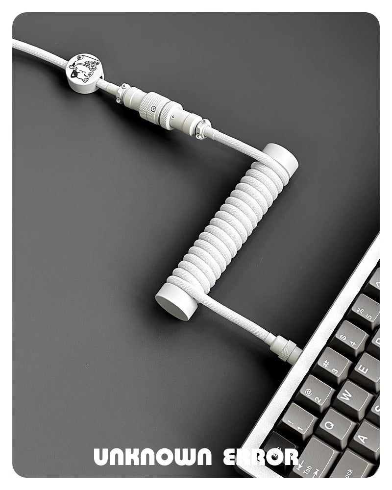 UNKNOWN ERROR COILED ARTISAN CABLE-COLD WHITE