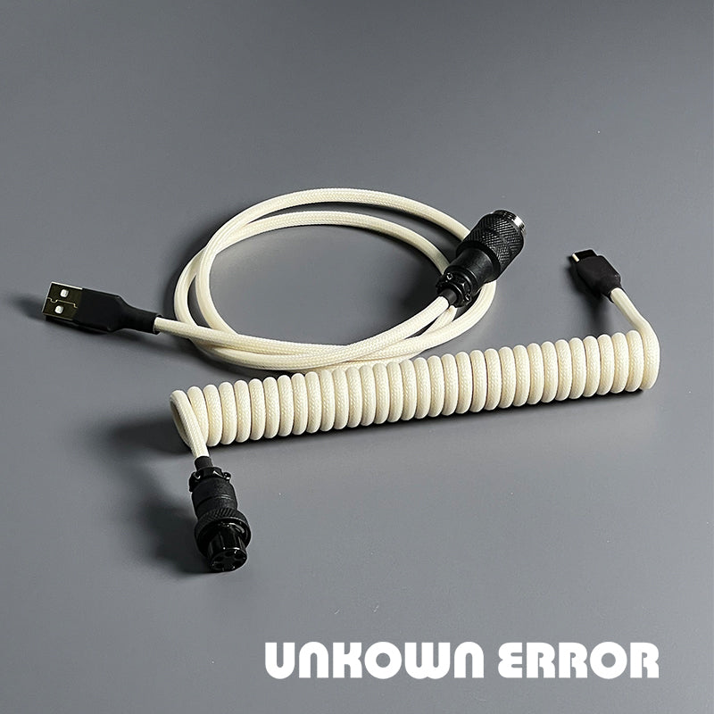 UNKNOWN ERROR COILED ARTISAN CABLE-BEIGE