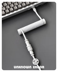 UNKNOWN ERROR COILED ARTISAN CABLE-COLD WHITE