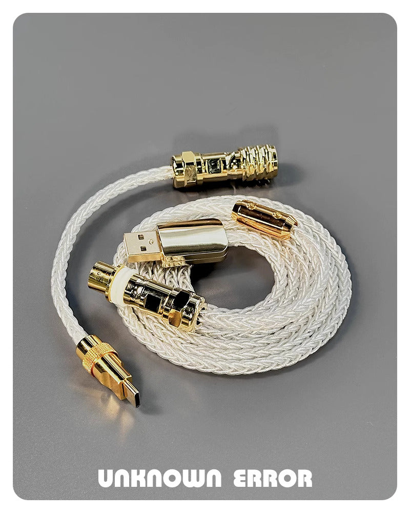 UNKNOWN ERROR COILED ARTISAN CABLE-OCC GOLD