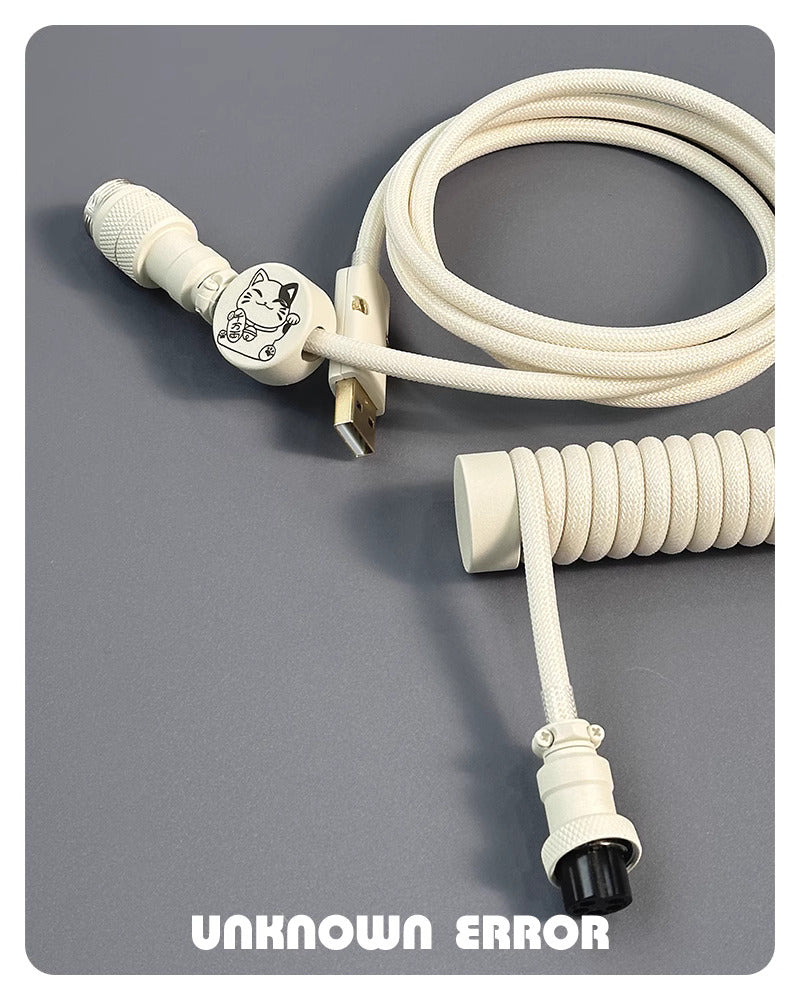 UNKNOWN ERROR COILED ARTISAN CABLE-CREAMY WHITE