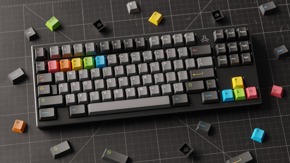 KEYKOBO Instant ABS Double-Shot Keycap Set: Quick & Easy Upgrade for ...