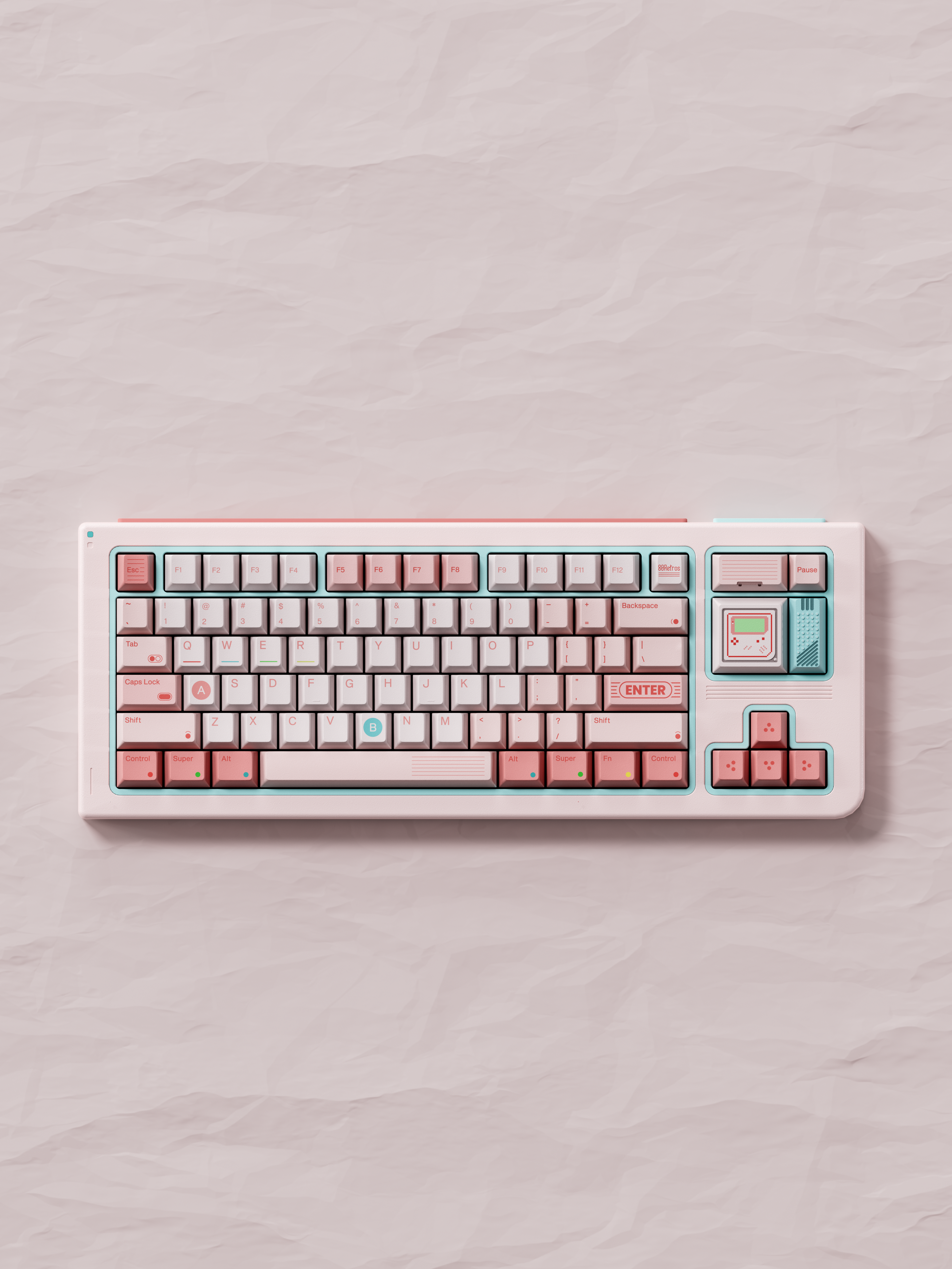 PRE-ORDER GAME 1989 CANDY KEYCAPS CHERRY PROFILE DYE SUBLIMATION PBT