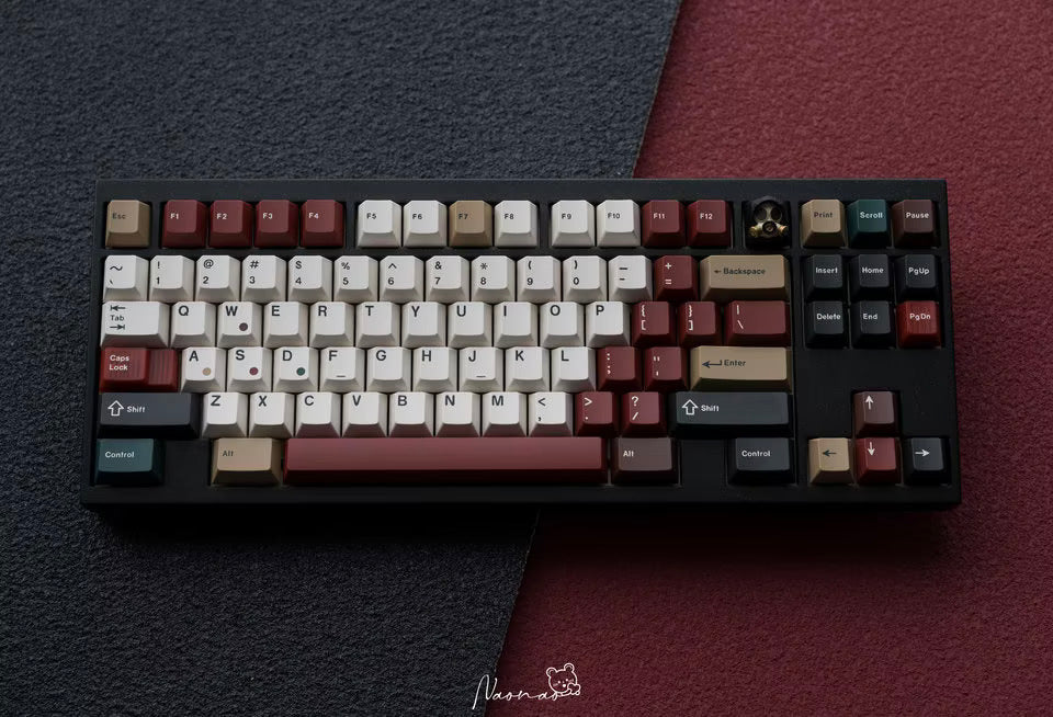 KEYKOBO RETRO MIXED LIGHTS KEYCAP SET