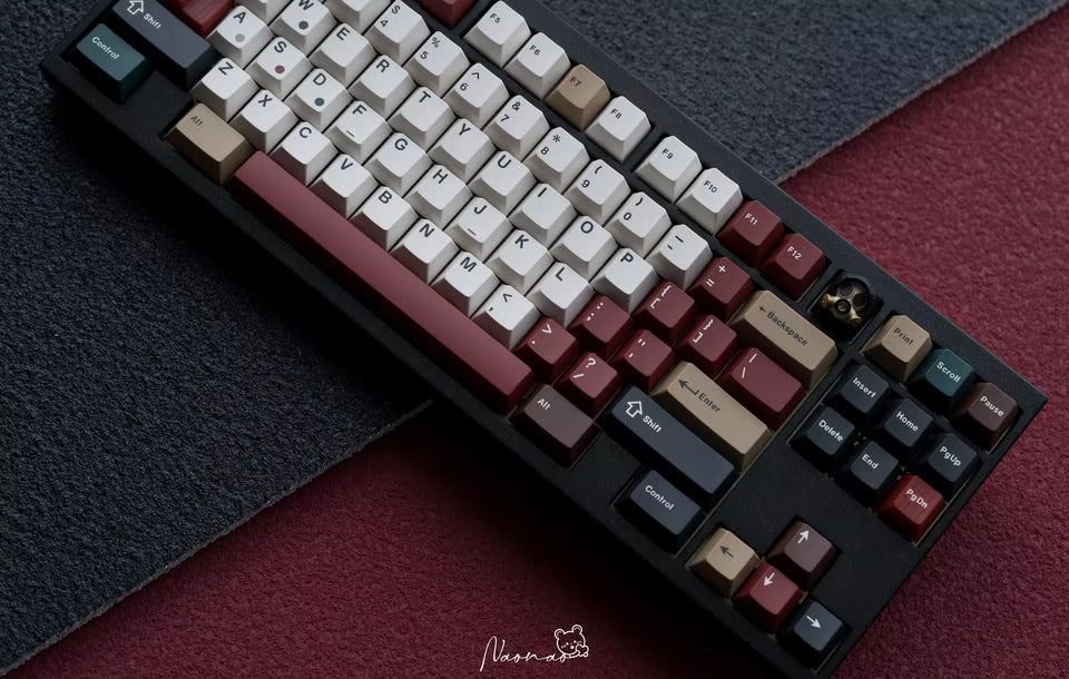 KEYKOBO RETRO MIXED LIGHTS KEYCAP SET