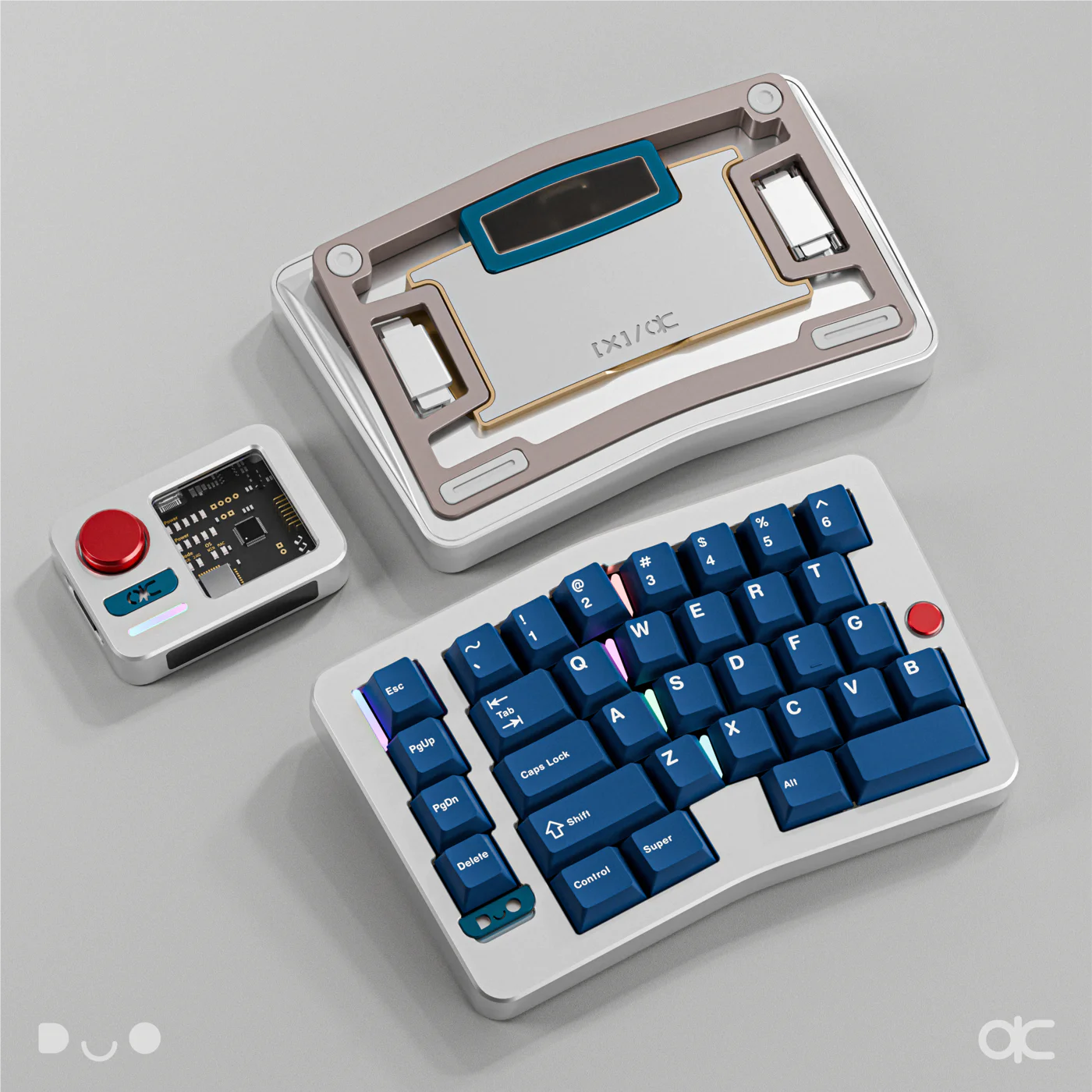 Qwertykeys Alice Duo Keyboard Kit - Thumbnail 4