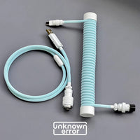 UNKNOWN ERROR COILED ARTISAN CABLE-TIFFANY BLUE