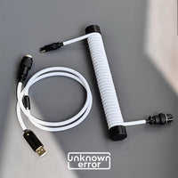 UNKNOWN ERROR COILED ARTISAN CABLE-WHITE PANDA