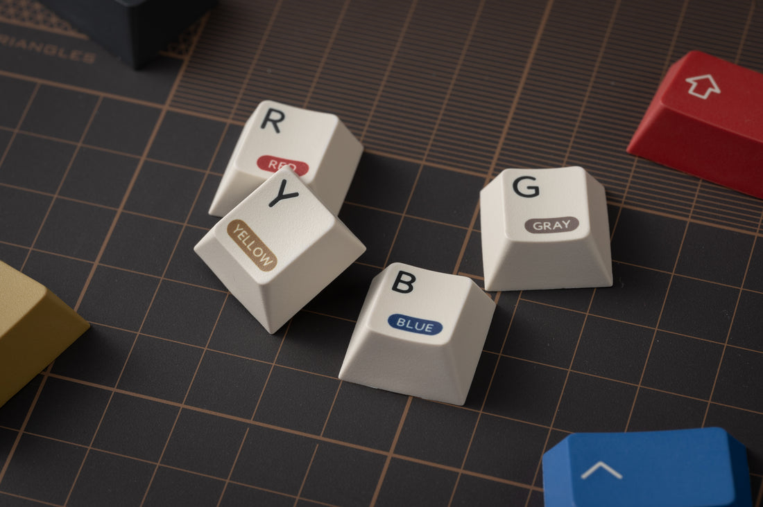 PBTfans Retro 100 Keycap Set: Customize Your Keyboard with Vintage ...