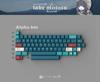 KEYKOBO MOTOSU LAKE ABS DOUBLE-SHOT KEYCAP SET R2