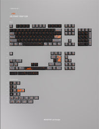 MONSTER LAB Volcanic Eruption PBT Keycap Set