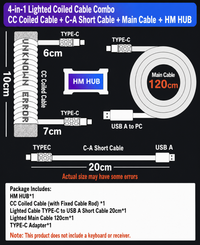 UNKNOWN ERROR 8KHZ HE GAMING HUB + KEYBOARD CABLE- ORT01