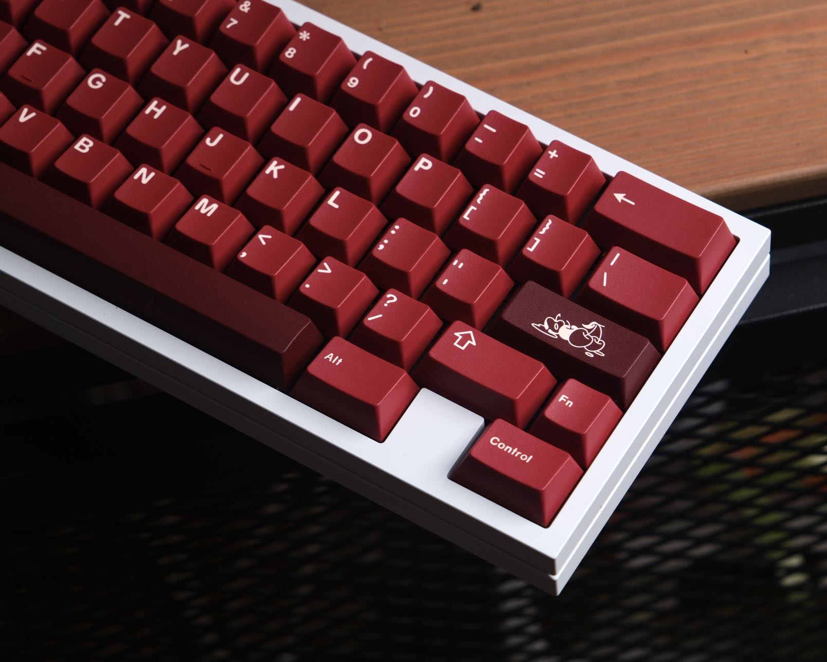 KEYKOBO CHERRIES ABS DOUBLE-SHOT KEYCAP SET