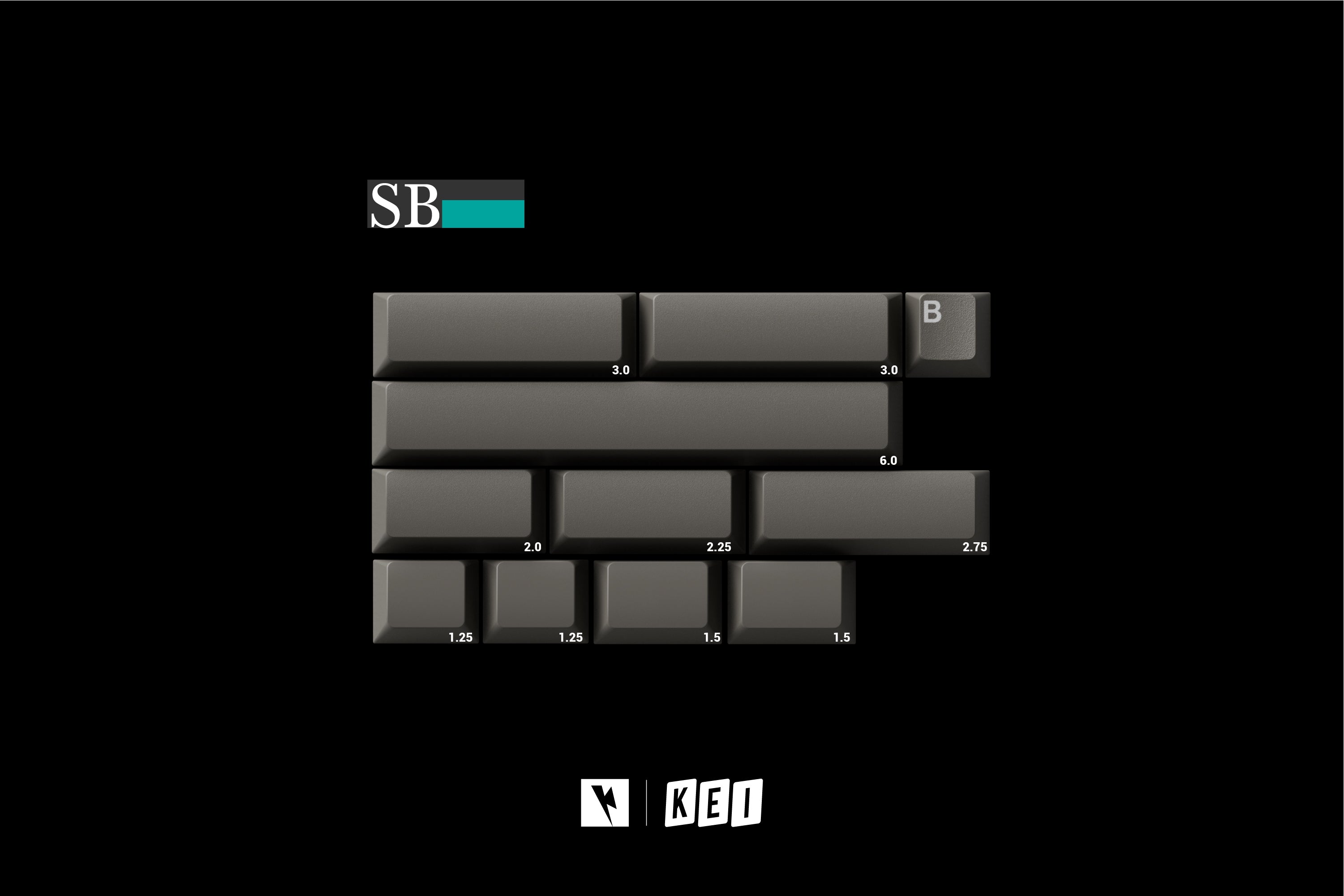 KEYKOBO DOLCH ABS TRIPLE-SHOT KEYCAP SET INSTOCK – UniKeys