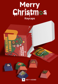 Keykobo Merry Christmas PBT Artisan Keycaps