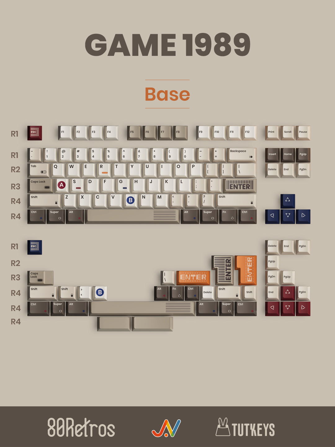 TUT GAME 1989 Keycaps - Thumbnail 2