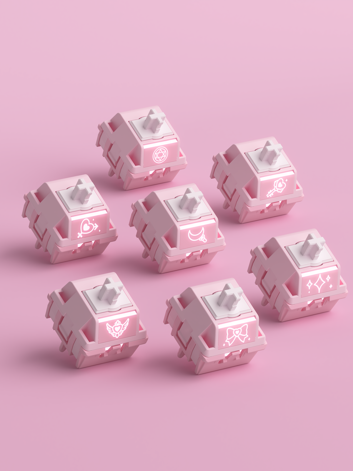HMX Blush Charm Halo Special HE Switches