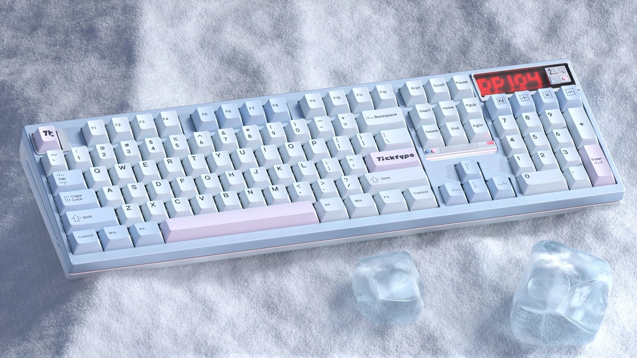 TickType DP104 Keyboard Kit