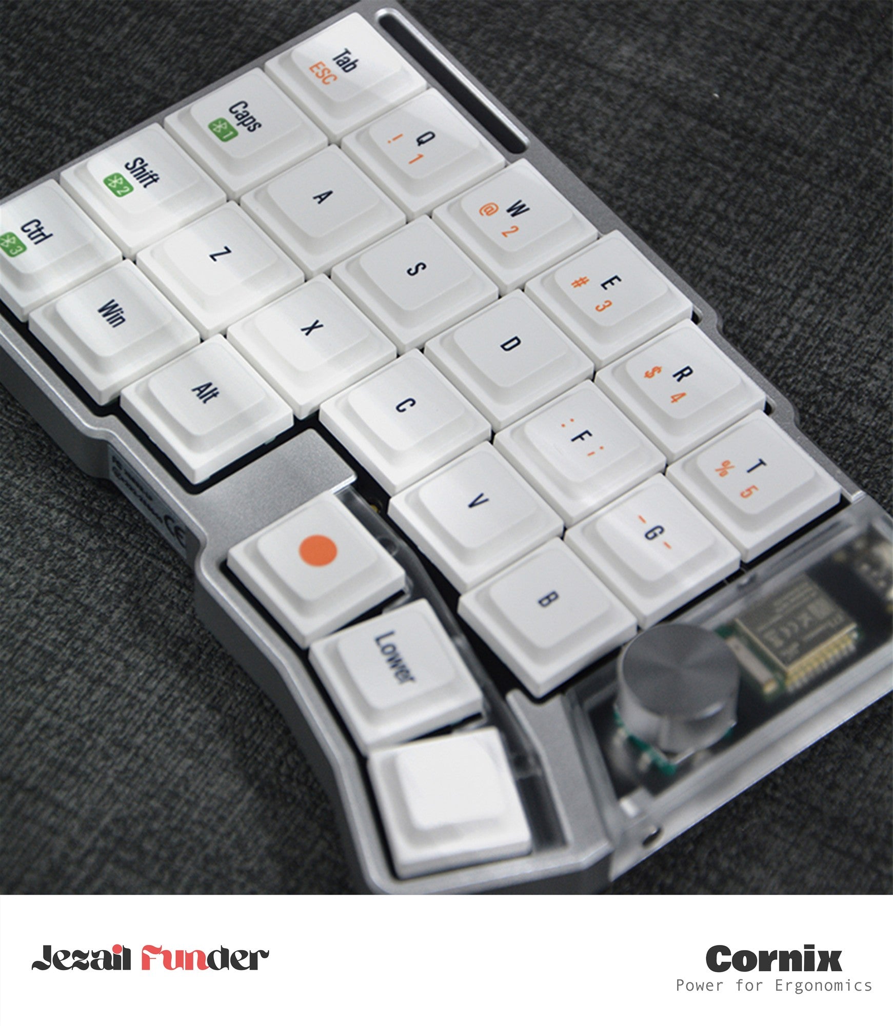 Jezail Cornix LP Split Ergonomic Wireless Keyboard Pre-Order – UniKeys