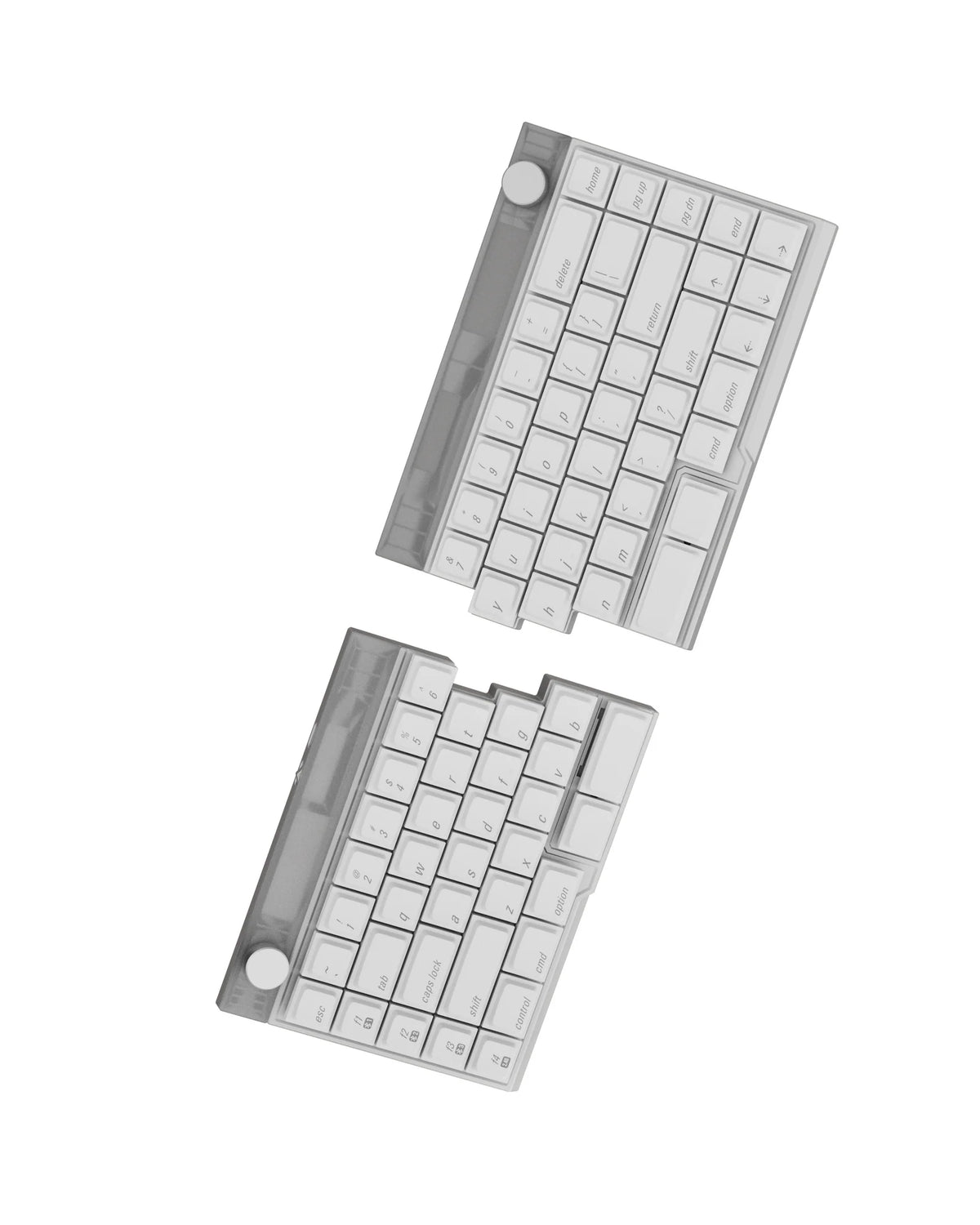 Jezail Jiffy 75 keyboard in Silver