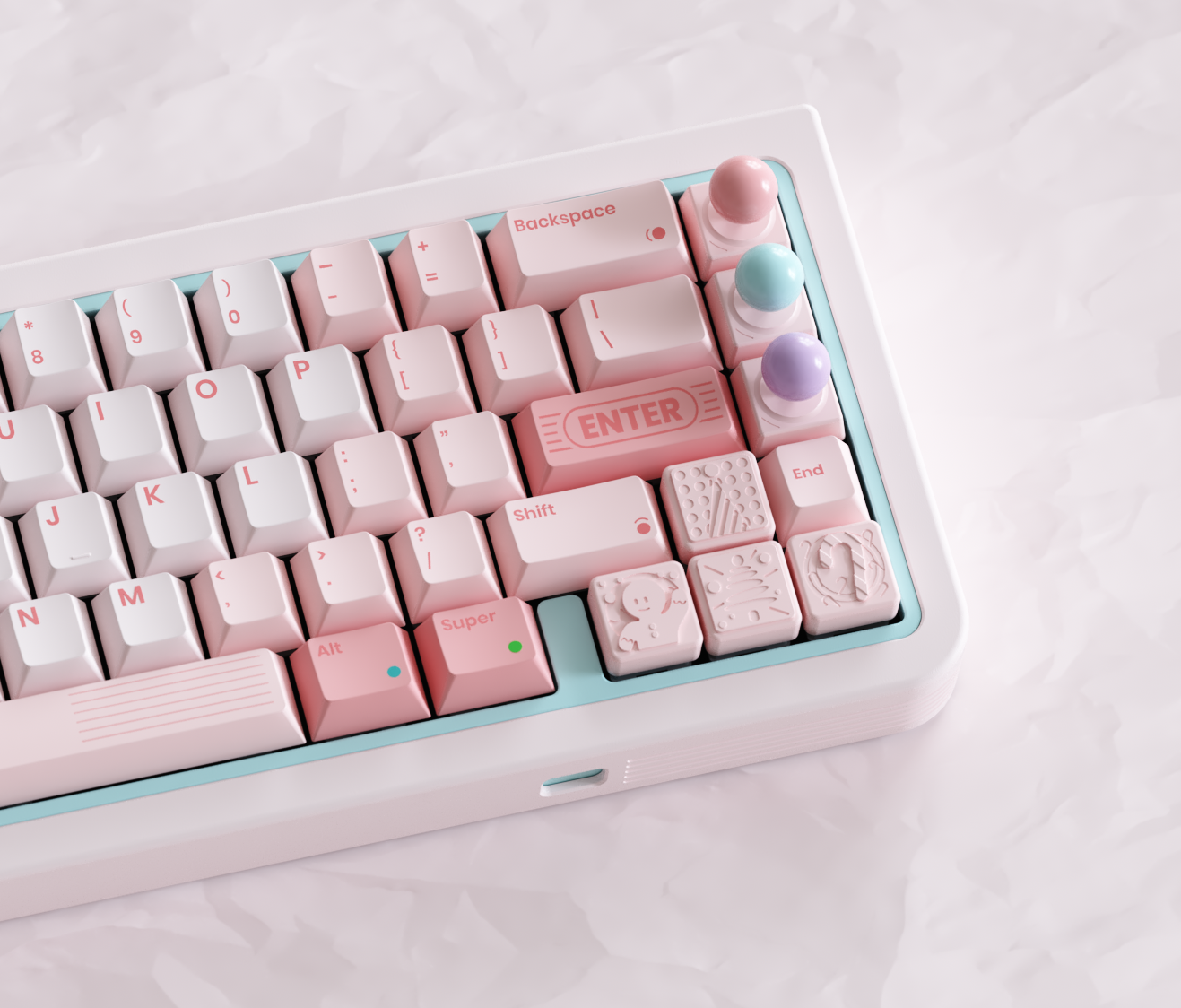 PRE-ORDER GAME 1989 CANDY KEYCAPS CHERRY PROFILE DYE SUBLIMATION PBT