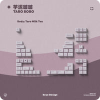 TUT Taro Bobo PBT Dye-Sub Keycap Set (Instock)