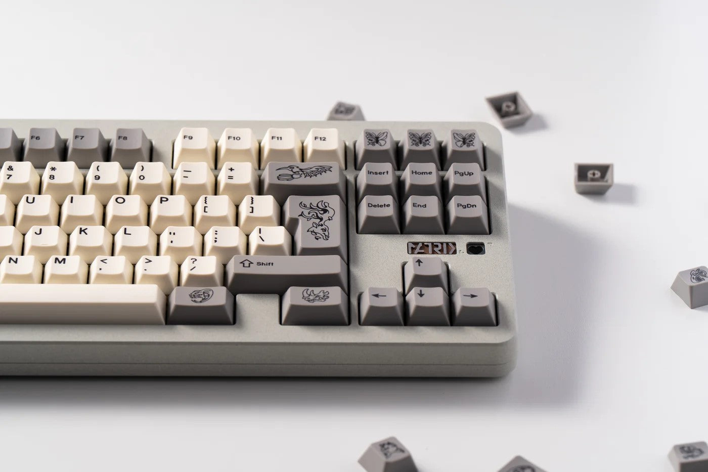 GoMaster Fossil PBT Dye Sublimation Cherry Profile Keycap Set