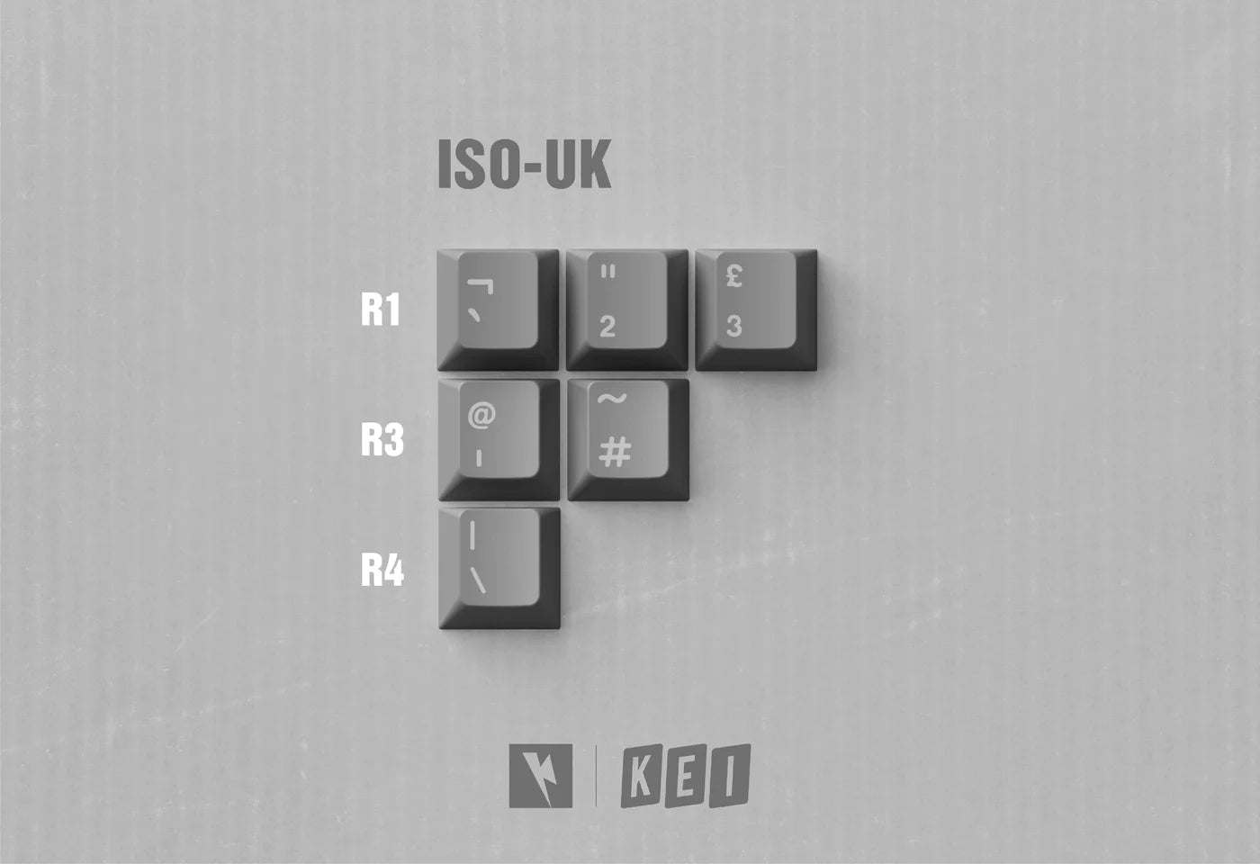 KEYKOBO C.O.L COMPOSITION OF LINES KEYCAP SET