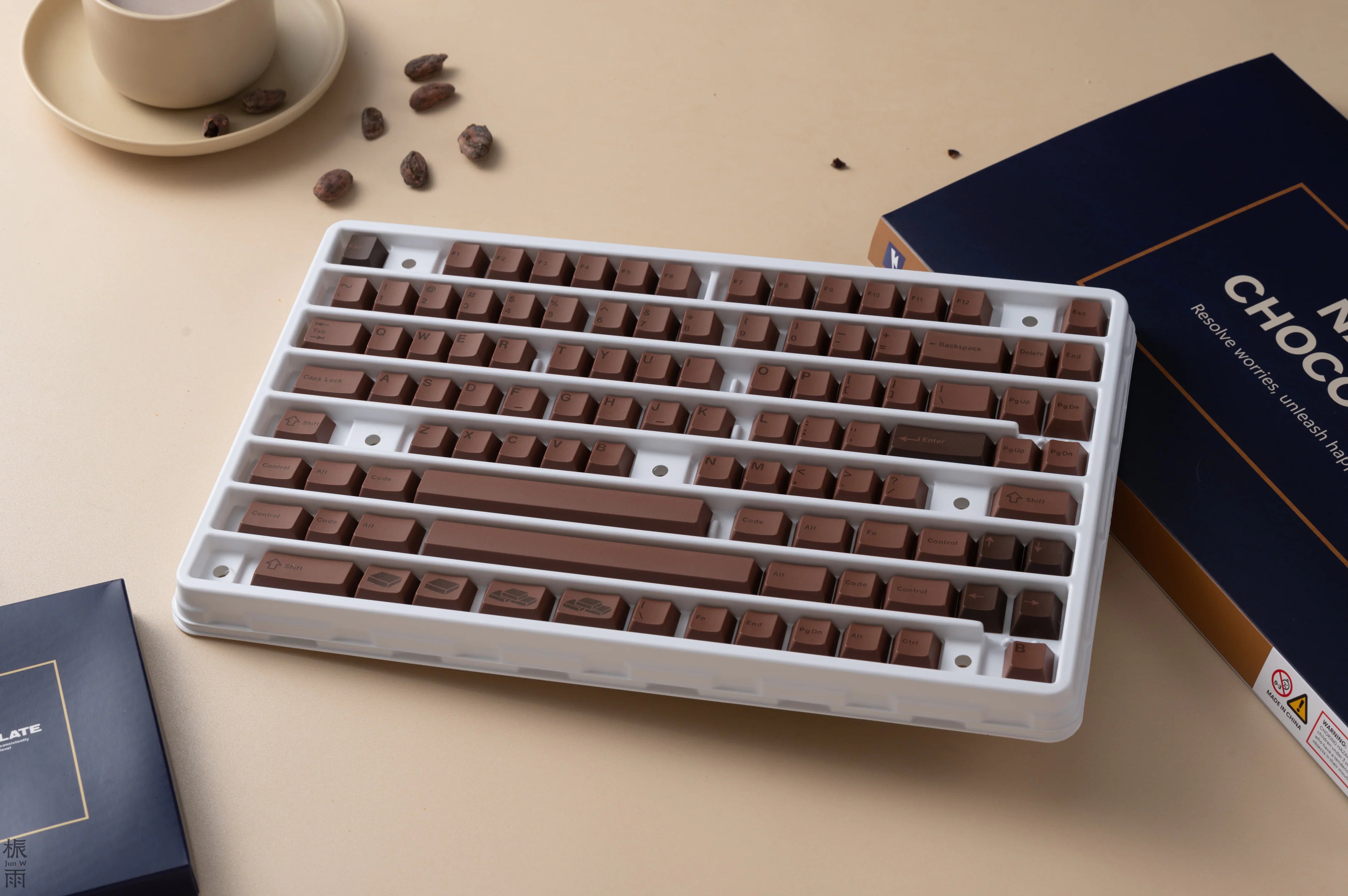 KEYKOBO NAMA CHOCOLATE KEYCAP SET - Thumbnail 4