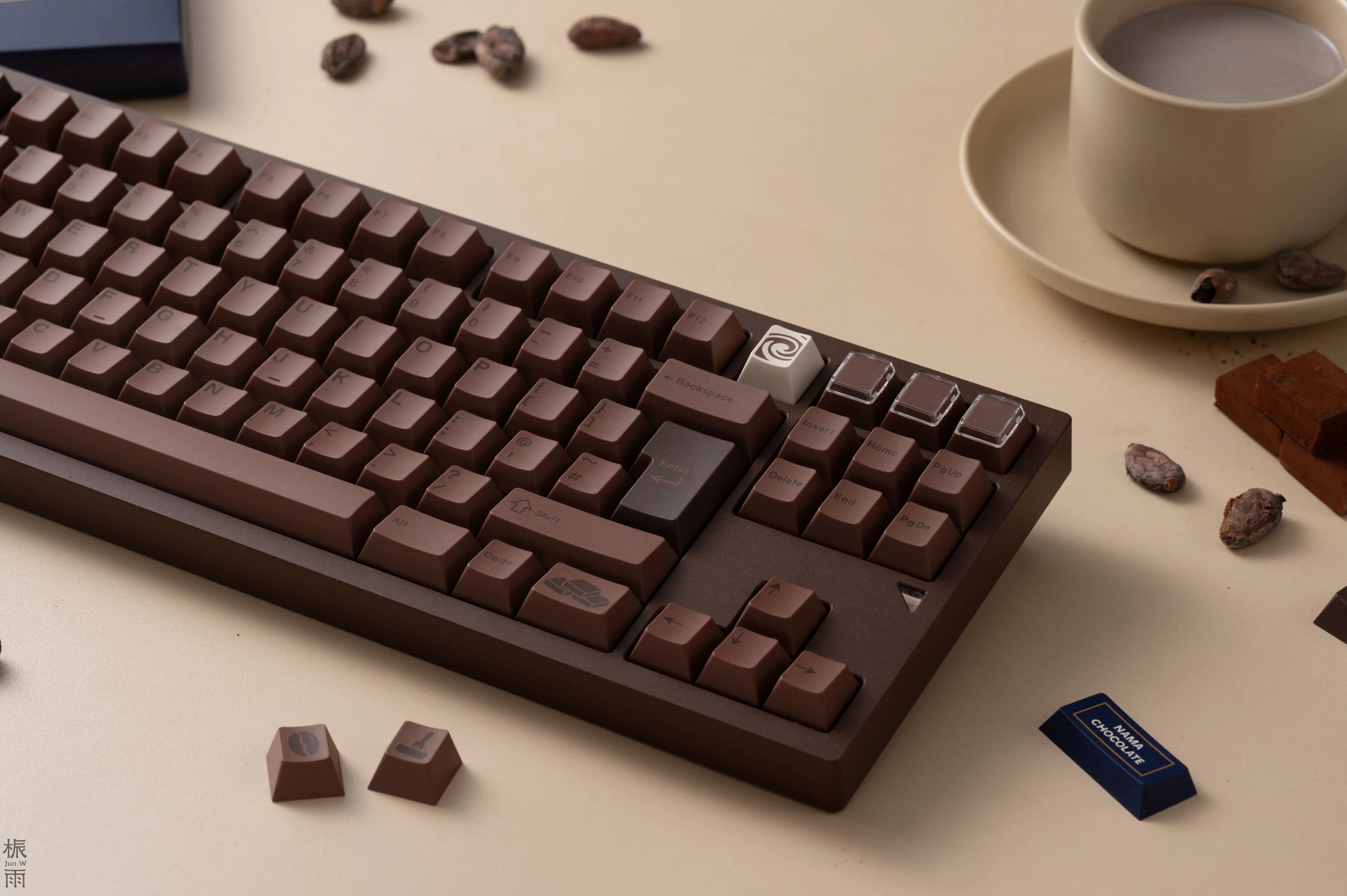 KEYKOBO NAMA CHOCOLATE KEYCAP SET - Thumbnail 5