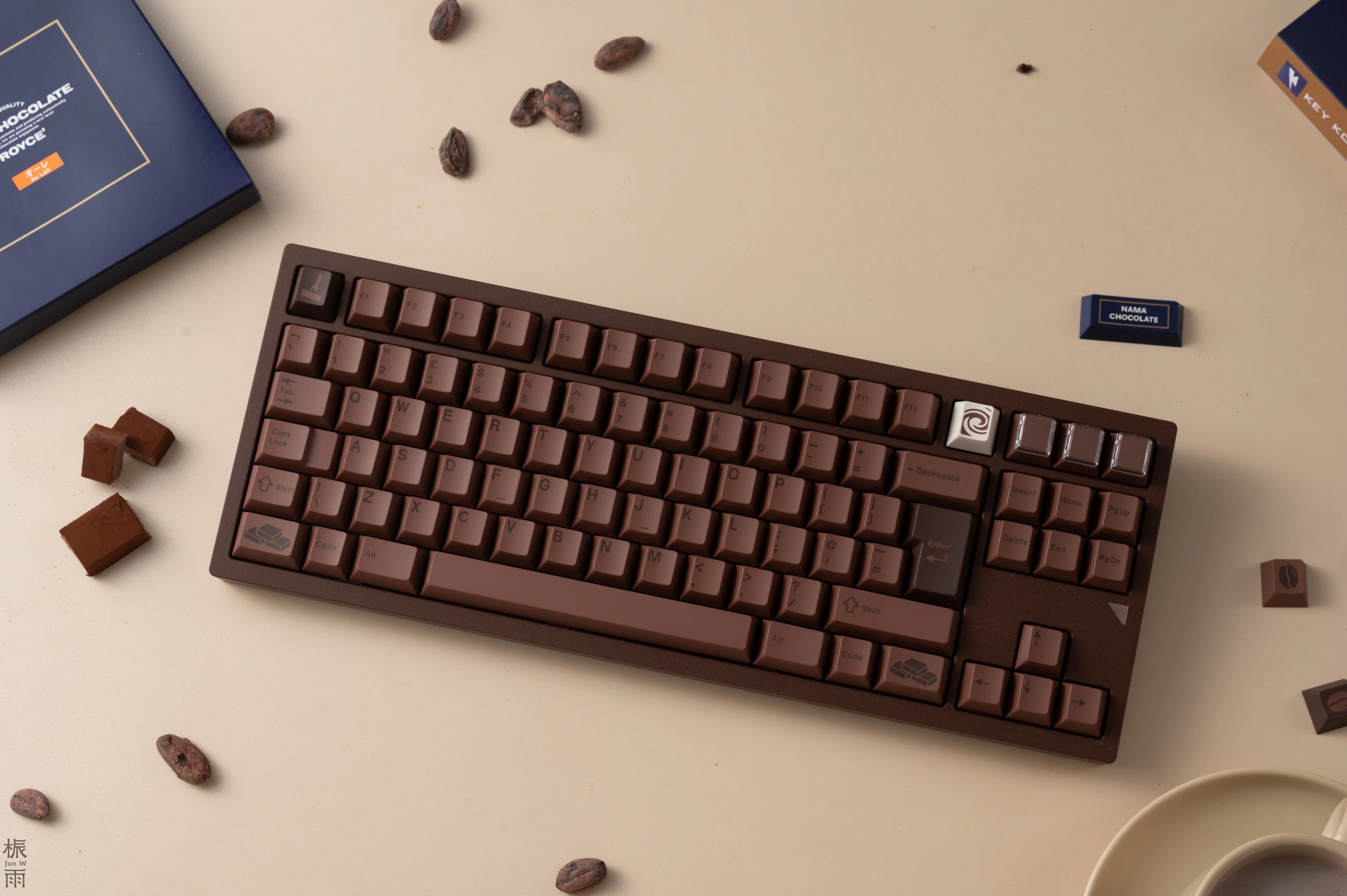 KEYKOBO NAMA CHOCOLATE KEYCAP SET - Thumbnail 2