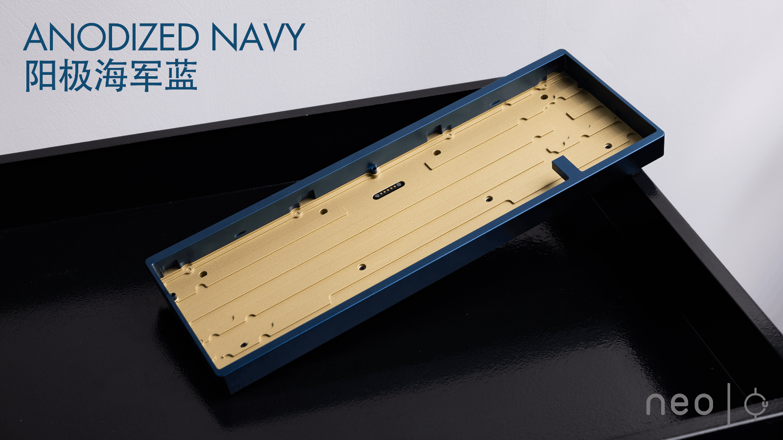 キーボード Neo65 cu Navy copper bottom mirror dusk QWERTYKEYS NEO 65 CU KEYBOARD KIT – UniKeys