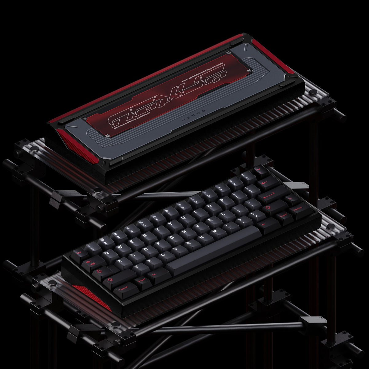 Nexus 60 keyboard kit in black