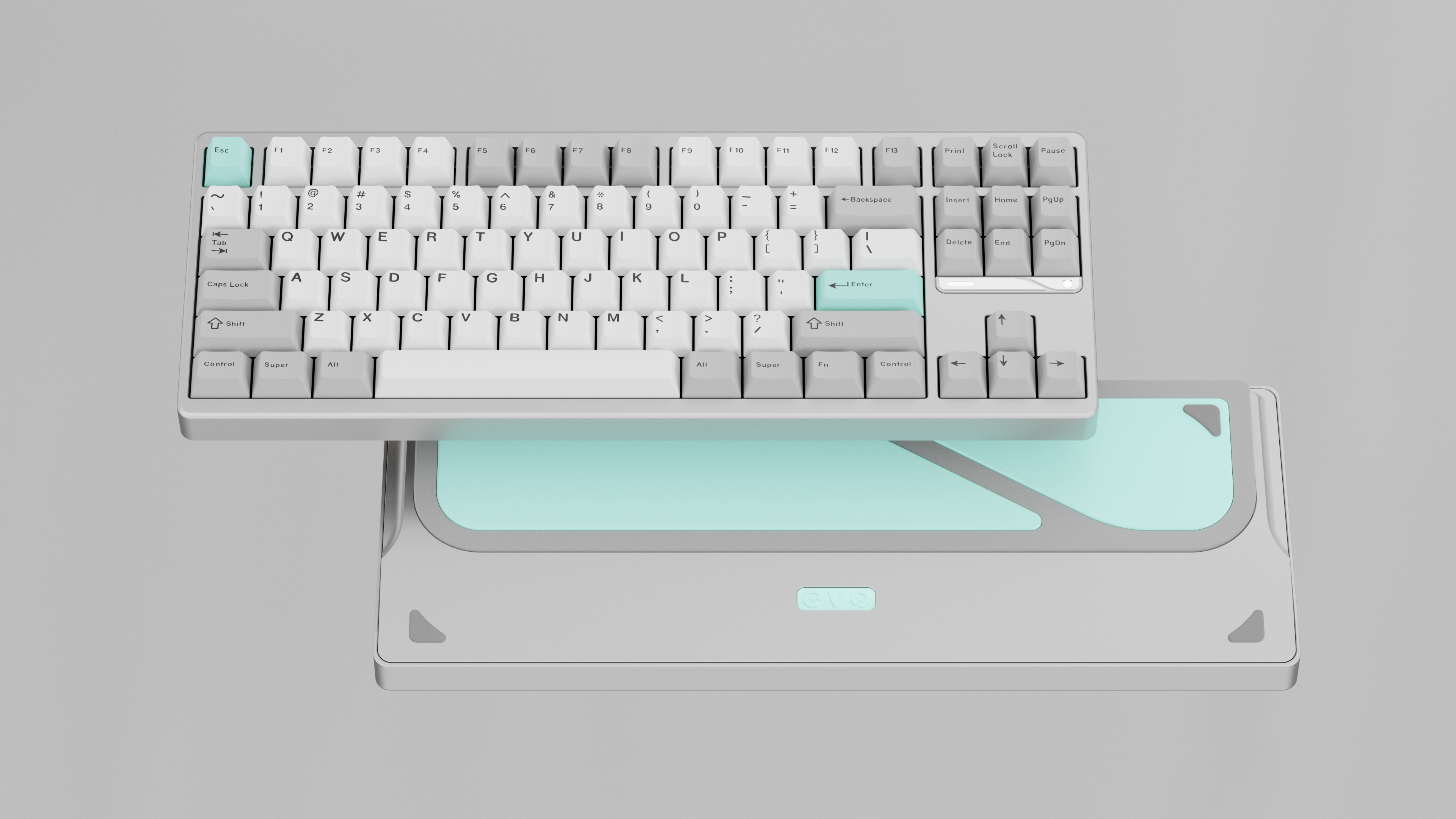 TICKTYPE EVOWORKS EVO80 Aluminum Mechanical Keyboard