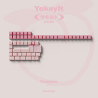 TUT YAKEYLT PEACH CHERRY PROFILE KEYCAPS SET