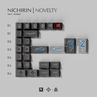 KEYKOBO Nichirin ABS Triple-Shot Keycap Set Instock