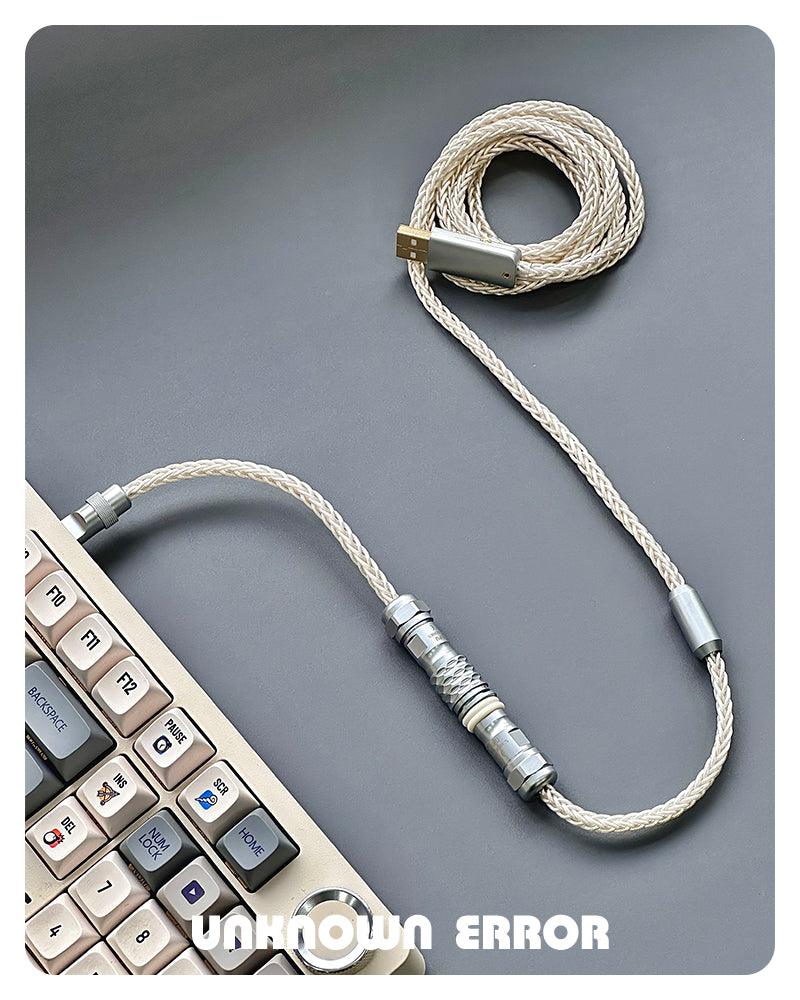 UNKNOWN ERROR COILED ARTISAN CABLE-OCC WHITE
