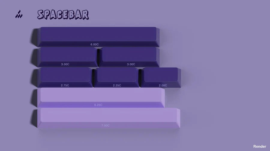 KEYKOBO Poltergeist Keycap Set - Unique and Stylish Keycaps for