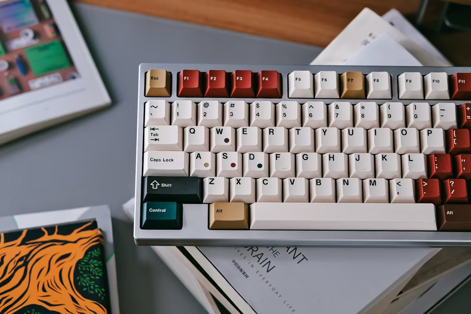 KEYKOBO RETRO MIXED LIGHTS KEYCAP SET