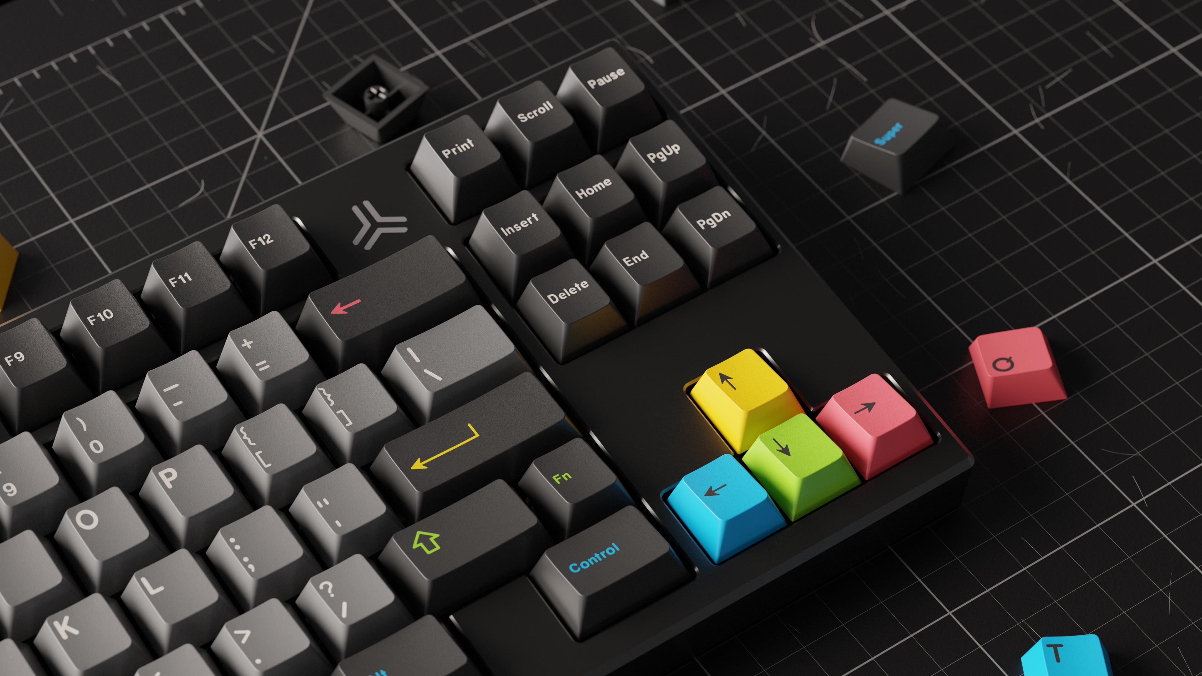 KEYKOBO INSTANT ABS DOUBLE-SHOT KEYCAP SET